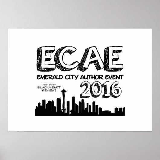 Emerald City Author Event 2016 - Poster #2 (Voorkant)