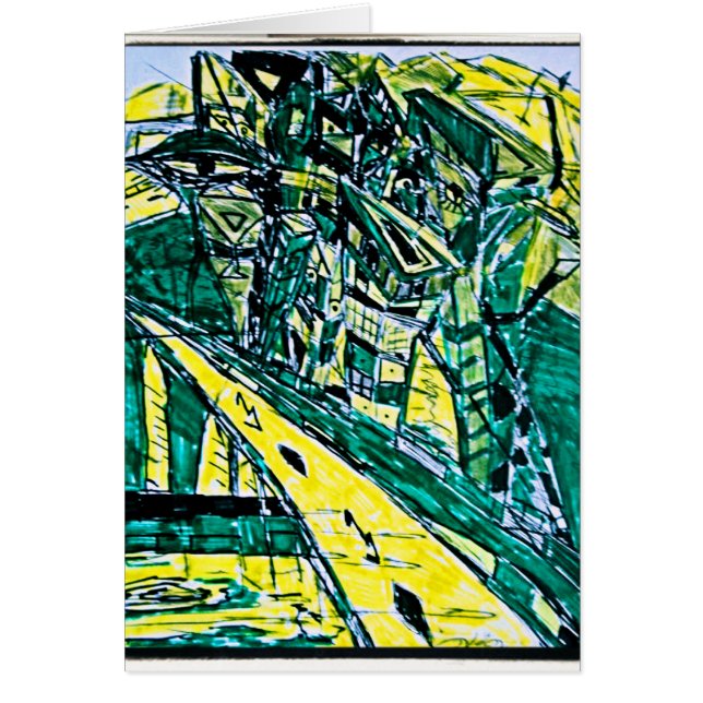 EMERALD CITY DRAWING (Voorkant)