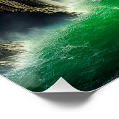 Emerald City in een vreemd land Perfect Poster (Hoek)