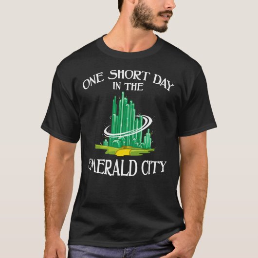 Emerald City Oz Broadway Witch Musical Cool Novelt T-shirt (Voorkant)