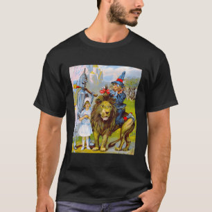 Emerald City Oz Tin Lion Scarecrow Dorothy Wizard T-shirt