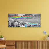 Emerald City Pride Canvas Afdruk (Insitu (Woonkamer))