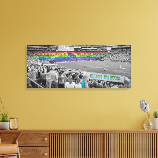 Emerald City Pride Canvas Afdruk (Insitu (Woonkamer))