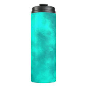 Emerald Cloud Effect Thermal Tumbler Thermosbeker (Voorkant)