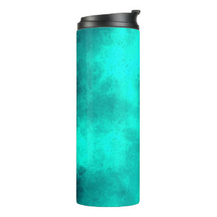 Emerald Cloud Effect Thermal Tumbler Thermosbeker