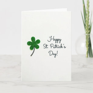 Emerald Clover St. Patrick's Kaart