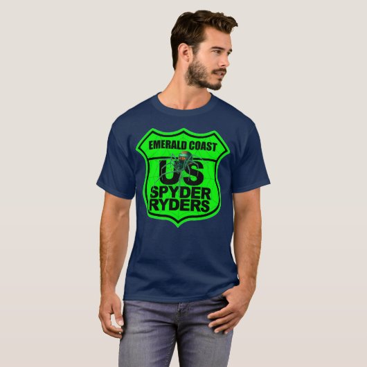 Emerald Coast Chapter - Logo Safety Green T-shirt