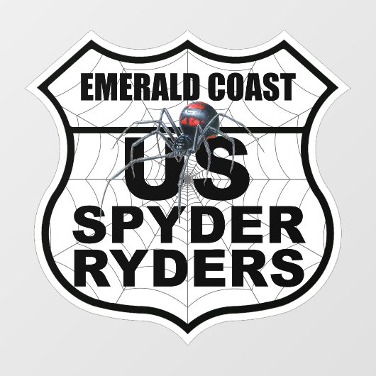 Emerald Coast Chapter - Sticker Hoofdstuk Logo (Vel)