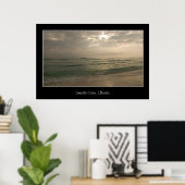 Emerald Coast Florida Poster Print (Thuiskantoor)
