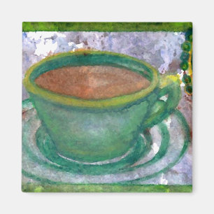 Emerald Coffee CricketDiane Coffee Art Magneet