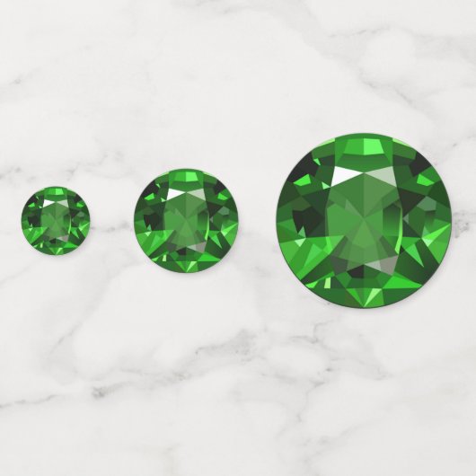 Emerald Confetti (Achterkanten)