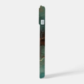 Emerald & Copper Marble Luxe Phone Case iPhone 15 Case (Linkerkant)