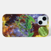 Emerald Cosmic Dragon Case-Mate iPhone Hoes (Achterkant (horizontaal))