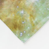 Emerald Cosmic Dragon Fleece Blanket Deken (Hoek)