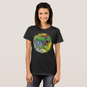 Emerald Cosmic Dragon T-Shirt (Voorkant volledig)