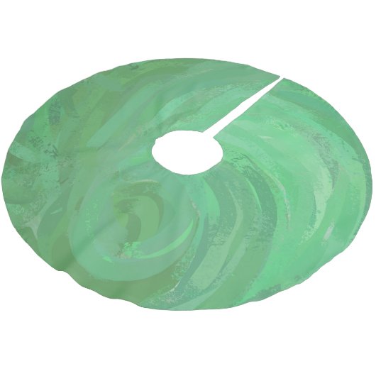 Emerald Cream Kerstboom Rok (Gekanteld)