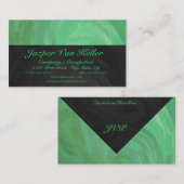 Emerald Cream Visitekaartje (Voorkant / Achterkant)