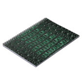 Emerald Crocodile Leather Luxury Exotic Skin Notitieboek (Linkerzijde)
