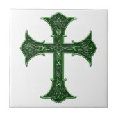 Emerald Cross Tegeltje (Voorkant)