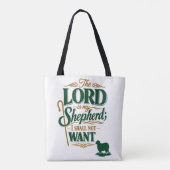 Emerald Crossing Psalm 23 VBS Volunteer Tote Tote Bag (Achterkant)