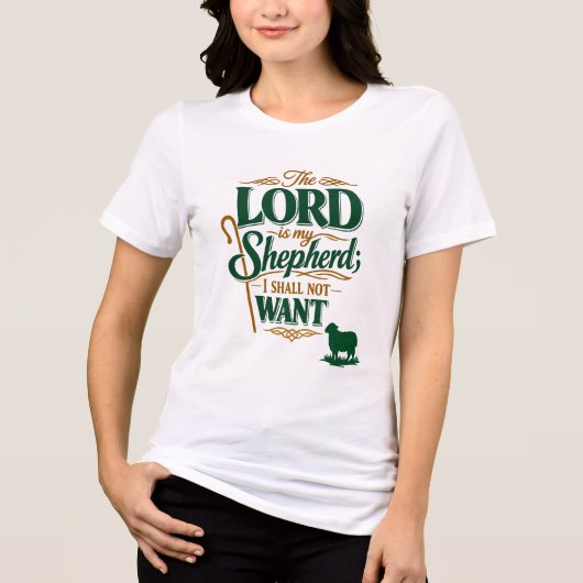 Emerald Crossing VBS Psalm 23 Volunteer Shirt (Voorkant)