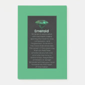 Emerald Crystal Betekenis Sieraden Teken Post-it N Post-it® Notes (Voorkant)