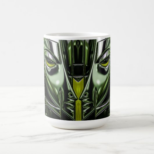 Emerald Cyber Mask Koffiemok (Center)