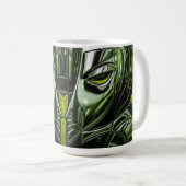 Emerald Cyber Mask Koffiemok (Voorkant rechts)