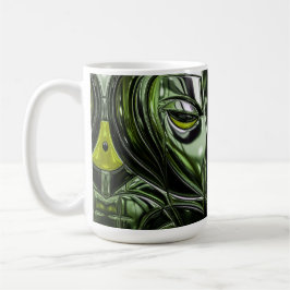 Emerald Cyber Mask Koffiemok