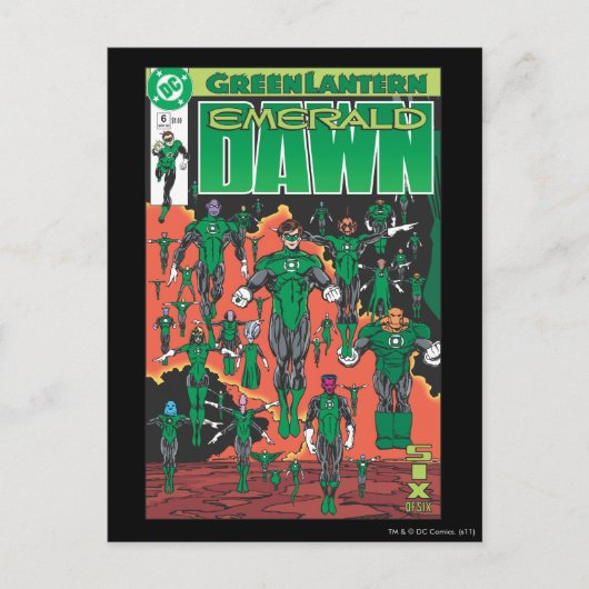 Emerald Dawn Hoesje Briefkaart (Voorkant)