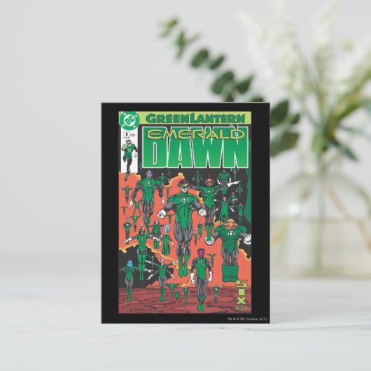 Emerald Dawn Hoesje Briefkaart (Staand voorkant)