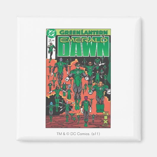 Emerald Dawn Hoesje Magneet (Voorkant)