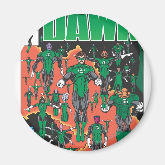 Emerald Dawn Hoesje Magneet (Voorkant)