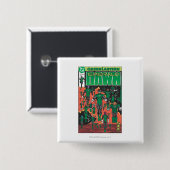 Emerald Dawn Hoesje Vierkante Button 5,1 Cm (Voorkant /achterkant)