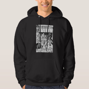 Emerald Dawn Hoesje, zwart en wit Hoodie