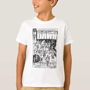 Emerald Dawn Hoesje, zwart en wit T-shirt
