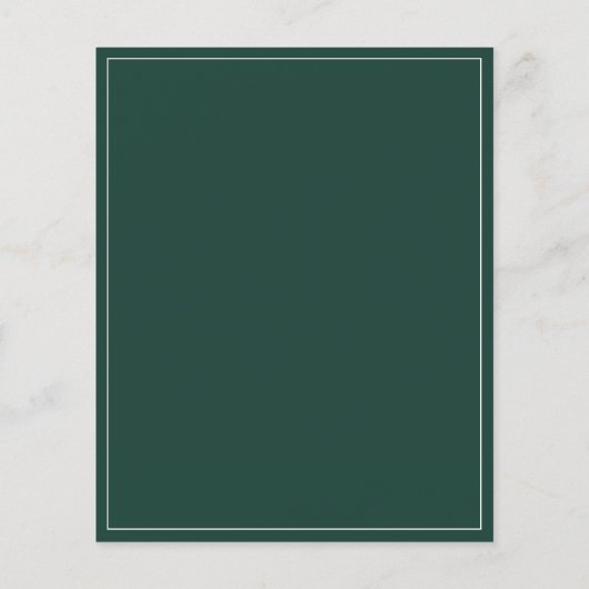 Emerald Details Kaart (Achterkant)