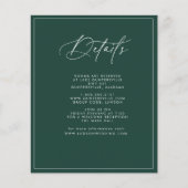 Emerald Details Kaart (Voorkant)