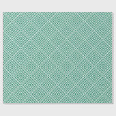 Emerald Diamond Chevron in Emporiomoffa Cadeaupapier (Vlak)
