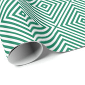 Emerald Diamond Chevron in Emporiomoffa Cadeaupapier (Rol Hoek)
