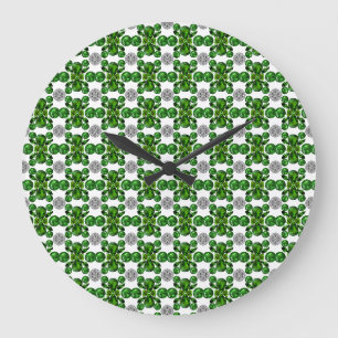 Emerald Diamond Gemstone Art Green Grote Klok