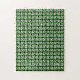 Emerald Diamond Gemstone Art Green Legpuzzel