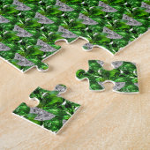 Emerald Diamond Gemstone Art Green Legpuzzel (Zijkant)