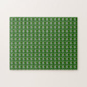Emerald Diamond Gemstone Art Green Legpuzzel (Horizontaal)
