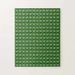 Emerald Diamond Gemstone Art Green Legpuzzel