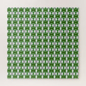 Emerald Diamond Gemstone Art Green Legpuzzel (Horizontaal)