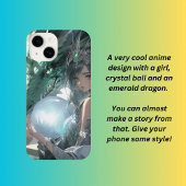 Emerald draak sommoner iPhone hoesje