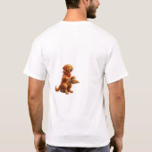 Emerald Dragon 3D Fantasy T-Shirt (Achterkant)