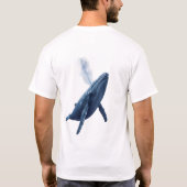 Emerald Dragon 3D Fantasy T-Shirt (Achterkant)