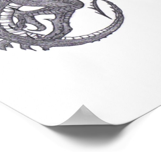 emerald dragon poster (Hoek)